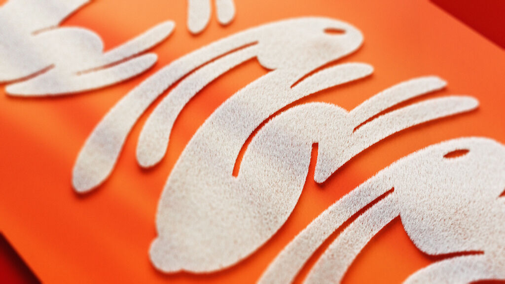 Year of rabbit-2023 close in